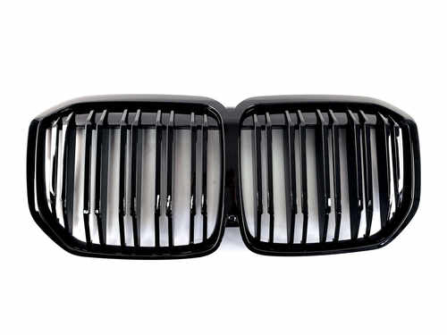 Ніздрі Чорний глянець (Подвійні M-Look) на BMW X7 G07 2018-2022 року