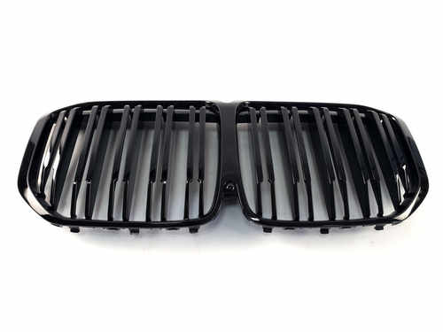 Ніздрі Чорний глянець (Подвійні M-Look) на BMW X7 G07 2018-2022 року
