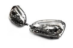 Передние фары с LED огнями Silver Volkswagen Golf 5 2003-2009, GBT (2 шт)