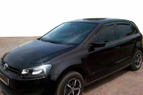 Вітровики Volkswagen Polo 2010-2017, хетчбек, HIC (4 шт)