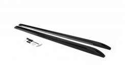 Рейлинги Volkswagen T5 2003-2015 / Volkswagen T6, чёрные, короткая база, Erkul (2 шт)