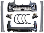 Комплект обвісів (стиль X5M F95) з порогами на BMW X5 G05 2018-2022 року