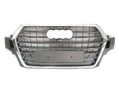 Решітка радіатора Silver Chrome ( в стилі SQ7 ) на AUDI Q7 4M 2015-2020 року