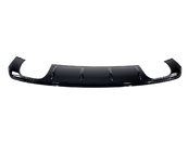 Дифузор (заднього бампера) Full Black (в стилі S3 00-00) S-Line Sedan на AUDI A3 8V 2012-2016 року