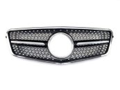Решетка радиатора Black Diamond на Mercedes-Benz E-Class W212 2009-2013 года