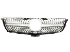 Решітка радіатора Silver Diamond на Mercedes-Benz ML-Class W166 2011-2015 року