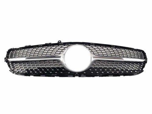 Грати радіатора Silver Diamond на Mercedes-Benz CLS-Class C218 2014-2018 року