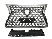 Решітка радіатора Gray (Normal) під камеру на Lexus GX 2019-2023 року