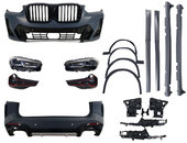 Комплект рестайлінгу (стиль M-Paket + оптика) на BMW X3 G01 2018-2022 роки