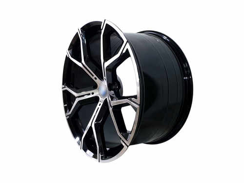 R20 Chrome Black (різноширокі) Диски на BMW X5 F15 2013-2018 року