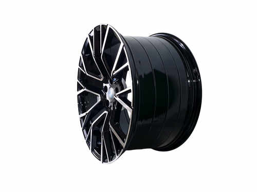 R22 Chrome Black (різноширокі) Диски на BMW X5 F15 2013-2018 року