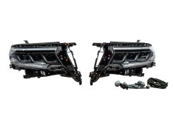 Передні фари Lexus-Design-3-LED V2 Toyota Land Cruiser Prado 150 2017+, 1234 Upgrade (2 шт)