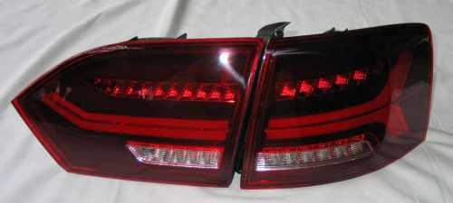 Задние светодиодные LED фонари для Volkswagen Jetta Mk6 2012-2015