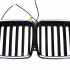 Ніздрі 1 Bar LED (чорний глянець) BMW X7 G07 2019-2022, GBT — фото 1