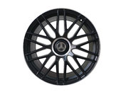 R22 Satin Black + Chrome (різноширокі) Диски на Mercedes-Benz GL-Class X164 2006-2009 року