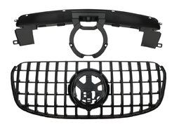 Грати радіатора (GT Full Black) на Mercedes-Benz GLS-Class X167 2023-2025 року