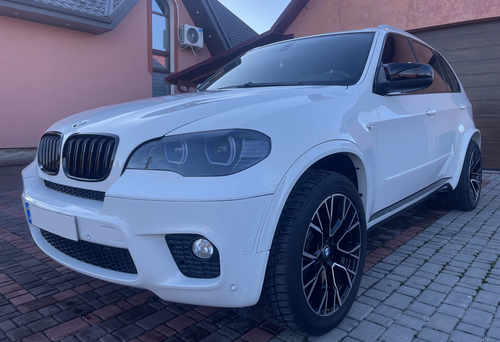 R22 Chrome Black (різноширокі) Диски на BMW X5 F15 2013-2018 року