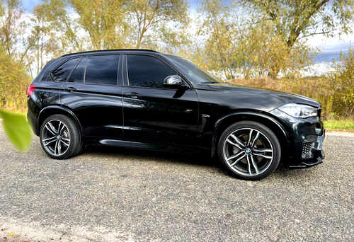 R21 Chrome Black (різноширокі) Диски на BMW X5 F15 2013-2018 року