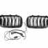 Ніздрі M-Look LED (чорний глянець) BMW 5 серія F10/F11 2010-2016, GBT — фото 11
