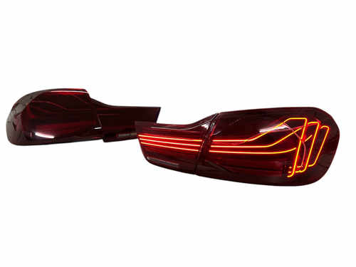 Задние фонари (стиль M4 G82 CSL) Стопы на BMW 4 Series F32/F33 2013-2020 года