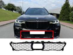 Решітка в бампер на BMW X7 G07 2018-2022 року