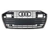 Решітка радіатора Gray Chrome ( під радари ) на AUDI A6 C8 2018-2023 року