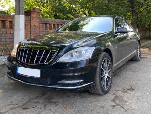 Решетка радиатора GT Panamericana Mercedes S-class W221 2009-2013, GBT