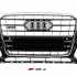 Передня решітка SQ-Style Audi Q5 2012-2017, чорна з хромом, GT Tuning — фото 1