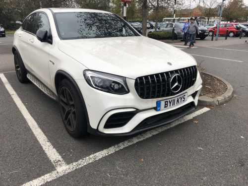 Передняя решетка GT Panamericana Mercedes GLC coupe C253 2015-2019, Cixtai