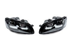 Передние фары V1 Volkswagen Passat B7 2012-2015, для USA, GBT (2 шт)