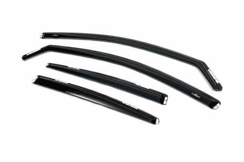 Вітровики Volkswagen Passat B6/B7 2006-2015, седан, вставні, HIC (4 шт)