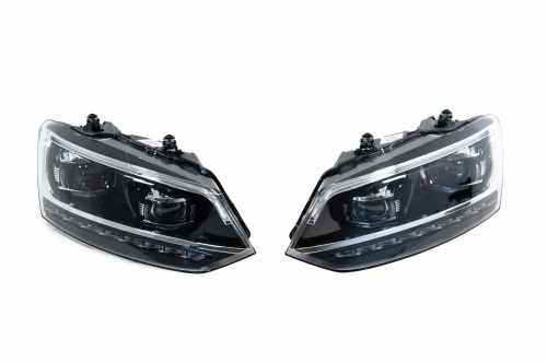 Передние фары Volkswagen Polo 6R/6C 2010-2017, GBT (2 шт)