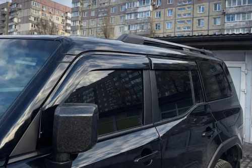 Вітровики Lexus GX550 2023+ / Toyota Land Cruiser Prado 250, Niken Luxury (4 шт)