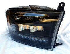 Передние фары FULL LED стиль WJ для Dodge Ram 1500 Classic 2009+