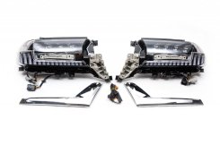 Передні фари Executive Black (Bugatti) Toyota Land Cruiser 200 2016-