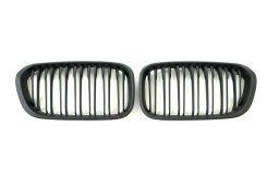 Ноздри Черный мат (Двойные M-Look) для BMW 1 Series F20 / F21 2015–2019