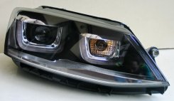 Передние светодиодные фары с DRL для VW Jetta MK 6 Mk6 2011+ (UU стиль)