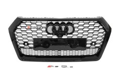 Передняя решетка RSQ-Style Audi Q5 2017-2020, черная, GT Tuning