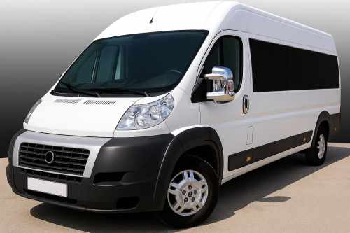 Накладки на дзеркала Fiat Ducato 2006-2025, хромований ABS-пластик, Carmos (2 шт)