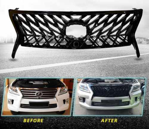 Решетка радиатора TRD Lexus LX570/450d 2012-2015, 1234 Upgrade