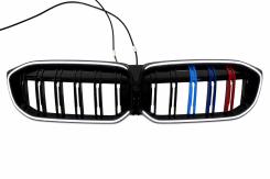 Ноздри M-Color LED (чёрный глянец) BMW 3 серия G20/G21 2022+, GBT
