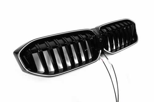 Ніздрі 1-Bar LED (чорний глянець) BMW 3 серія G20/G21 2022+, GBT