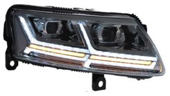Передние фары FULL LED тюнинг BRL для Audi A6 C6 2003+