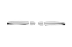 Накладки на ручки дверей Audi TT 1998-2006 / Volkswagen Passat B5 1997-2005 / Volkswagen Golf 4 1997-2006 та ін., нержавіюча сталь, Carmos (2 шт)