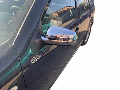 Накладки на дзеркала Seat Toledo 1M 2000-2005, хромований ABS-пластик, Carmos (2 шт)