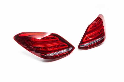 Задні ліхтарі 2014-2018 Mercedes C-class W205 2014-2021, GBT (2 шт)