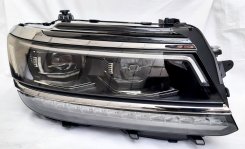 Передні фари чорні Full LED для Volkswagen Tiguan L USA AD1 2016-2020