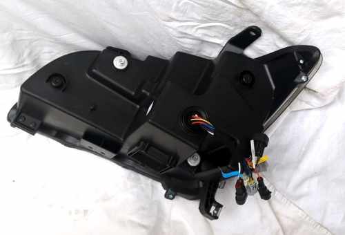 Передние фары Full LED черные RP для Lexus RX350 2003+