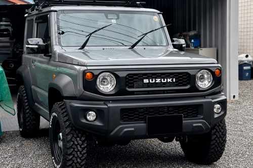 Решетка радиатора (OffRoad) Suzuki Jimny JB74 2018+, GBT
