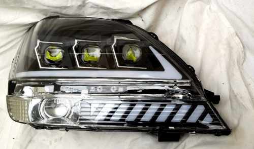Передние фары Full LED черные RP для Lexus RX300 1998+